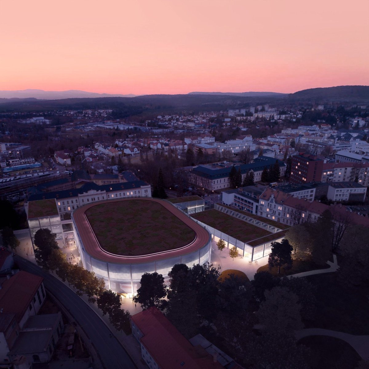 Studio CHYBIK+KRISTOF vyhrálo ve spolupráci s prof. Josefem Chybíkem architektonickou soutěž na Horáckou halu v Jihlavě.