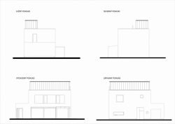 Compass Architekti, Rodinný dom Brusnicová B, pohledy – foto