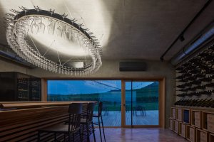 Nový wine bar Reisten v Pavlově od studia ORA