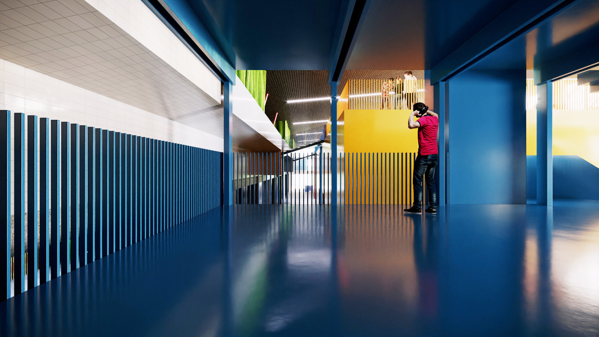 Návrh na revitalizaci městských lázní v Chomutově, VRTIŠKA & ŽÁK.