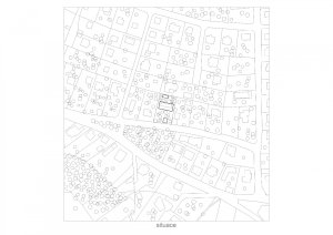 Vila ve staré zahradě, kaa-studio / Kamila Holubcová, Antonín Holubec, situace