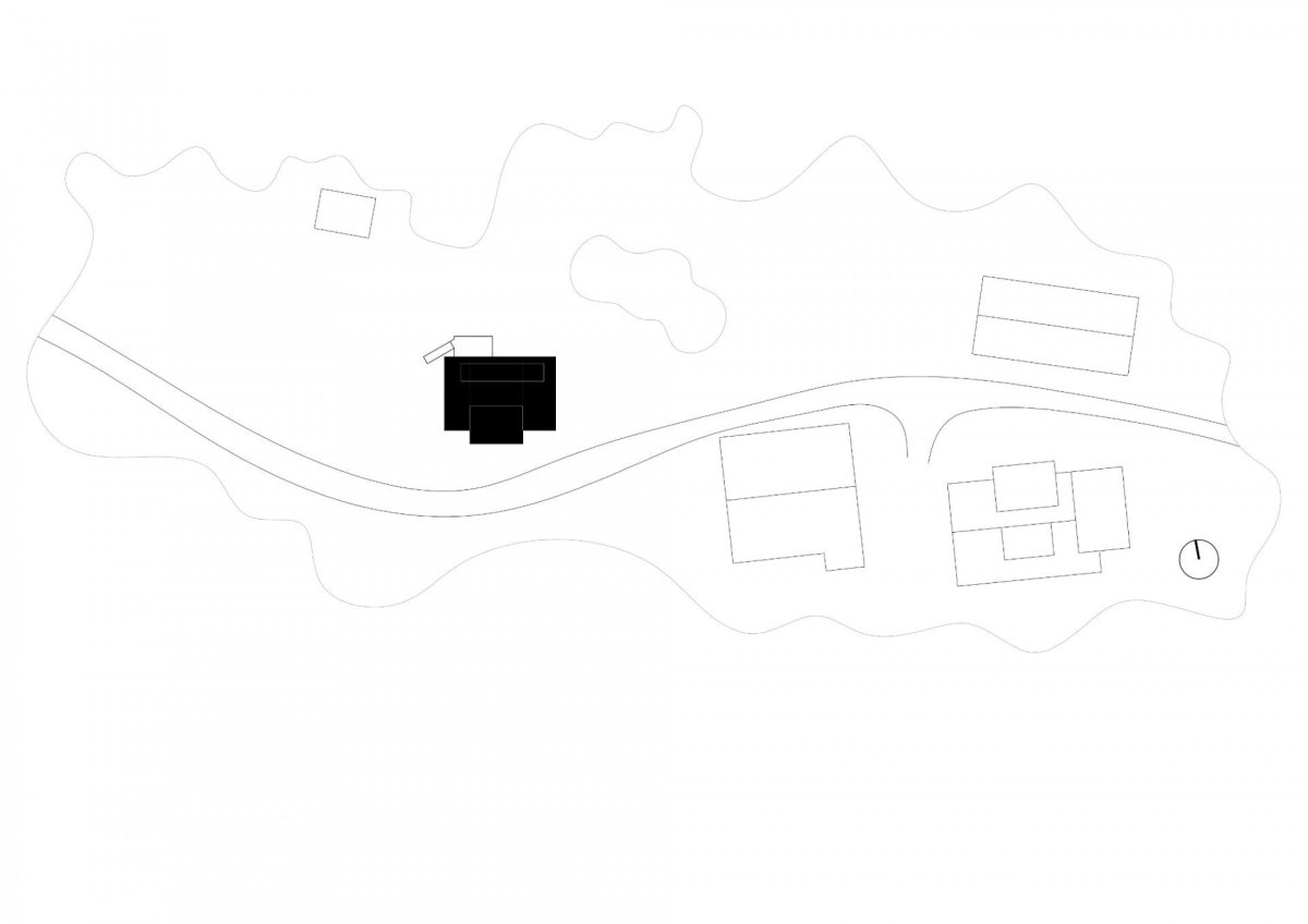 Dům pro rodinu tesaře, Architekti.in, situace