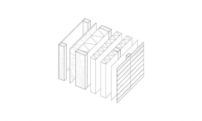 Vladimír Balda architekt, Přízemní dům se slunolamem, detail obvodového pláště – foto