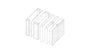 Vladimír Balda architekt, Přízemní dům se slunolamem, detail obvodového pláště – foto