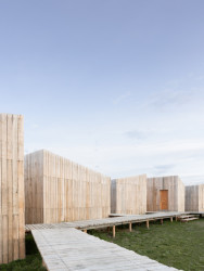 Hotel AKA Patagonia v Chile od studia Larrou