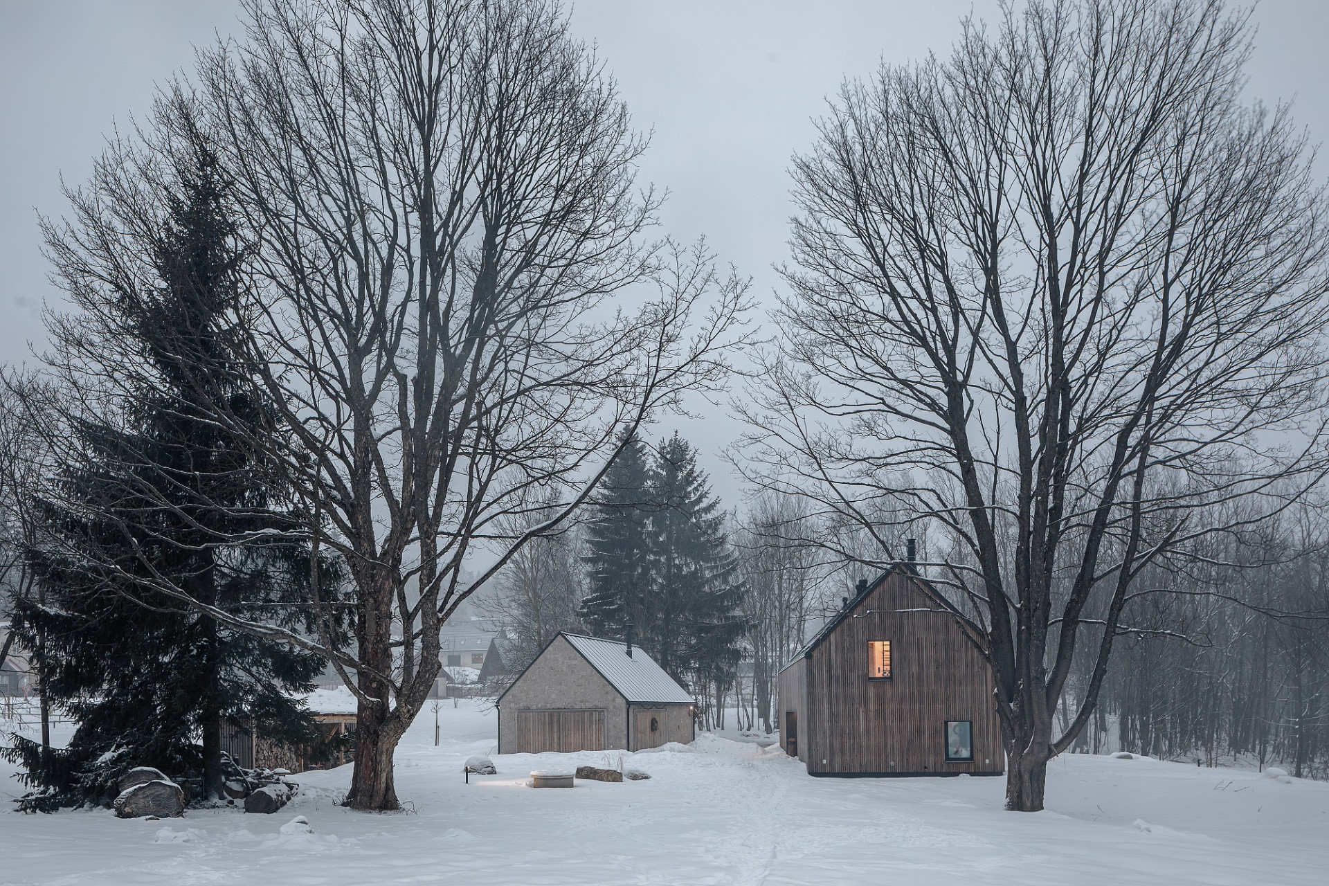 Rodinný dům v Jizerských horách od ateliéru Labor 13