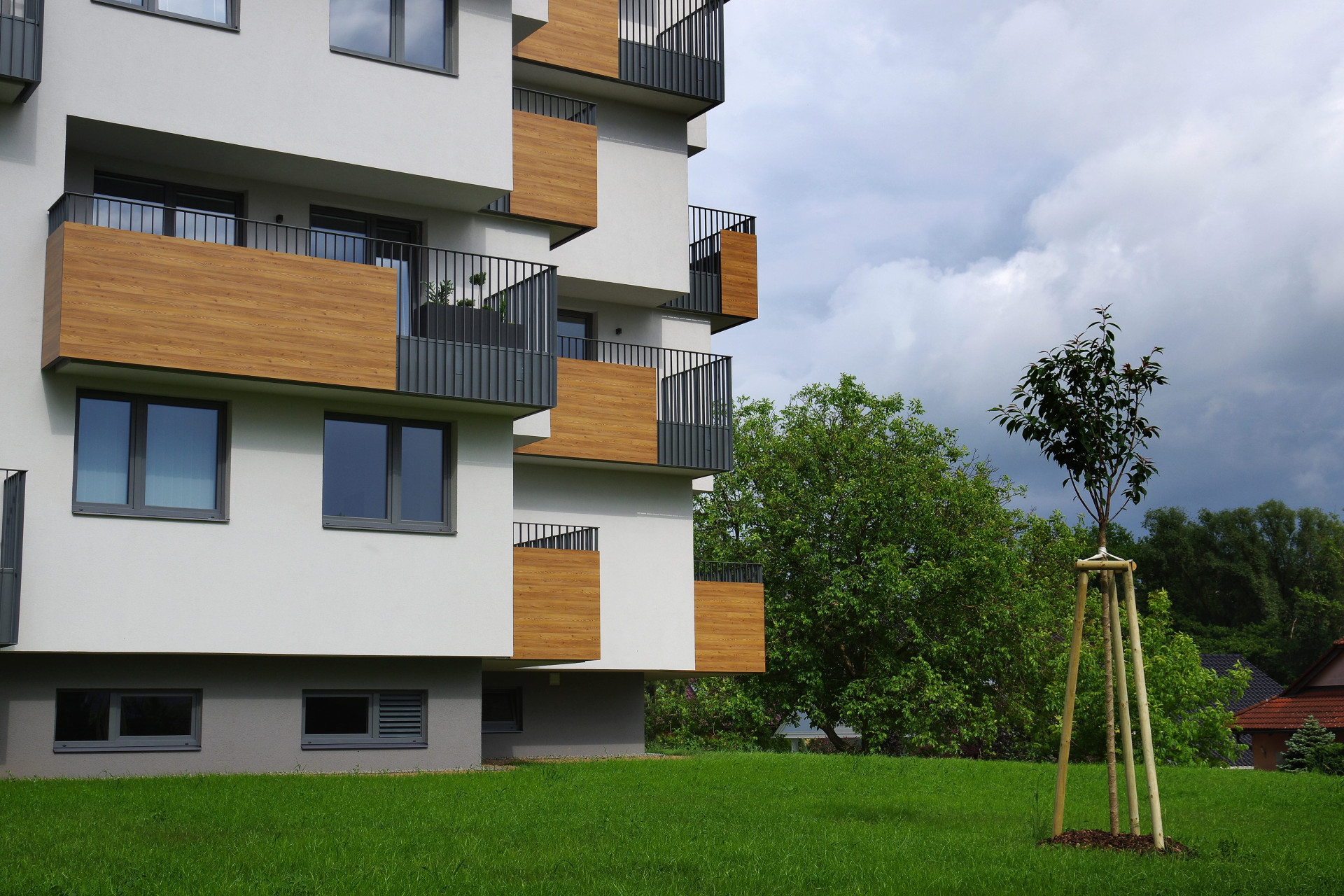 Studio ARTERA ATELIER navrhlo soubor bytových domů ve městě Hranice