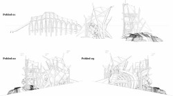 Herní krajina Pecka, Matěj Hájek a Tereza Kučerová (Moloarchitekti s.r.o), výkres jelena