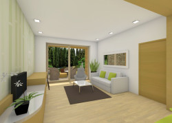 ARCHCON atelier - Hotelové apartmány podle Feng-shui - vizualizace