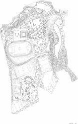 BAUKUNST, Polyvalentní infrastruktura, situace, výkres