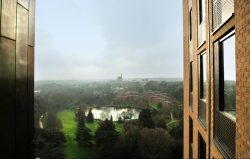 Vysokoškolské koleje Chamberlain Halls of Residence v Birminghamu, Glancy Nicholls Architects.