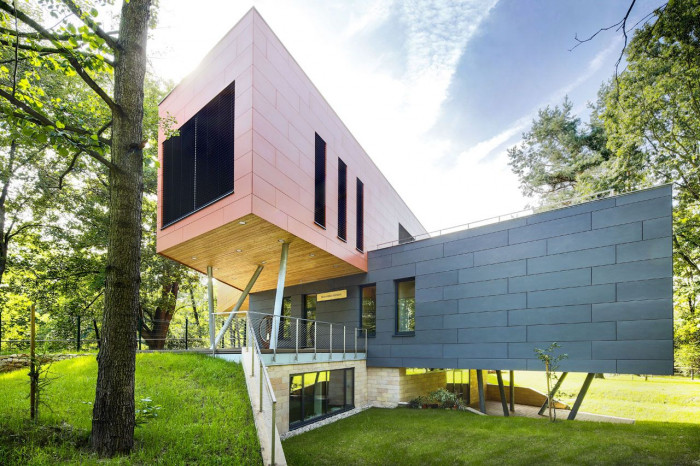 Tomáš Med, Jaroslav Kroupa, Filip Klozar, Návštěvnické centrum, Natura Park Pardubice - foto