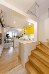 Vršovické podkroví, Mooza architecture / Klára Kuncová (Císařovská)