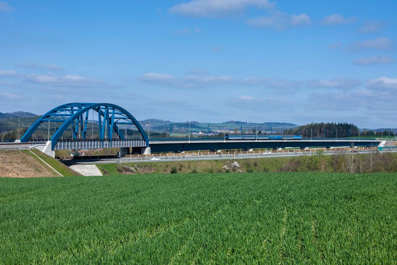 Stavba roku 2016 / nominace: SUDOP PRAHA a. s., Modernizace trati Tábor-Sudoměřice – foto