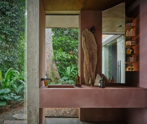Koupelna ((Studio House na Kostarice, Formafatal))