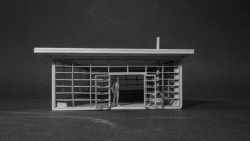 Altán městské knihovny ve Vamberku, Martin Kožnar, model