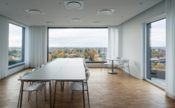 Interiér švédských kolejí Helsingkrona