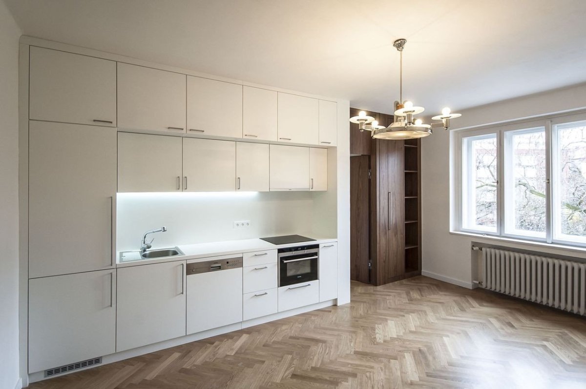 skutek architecture, Rekonstrukce bytu v Zemědělské ulici – foto
