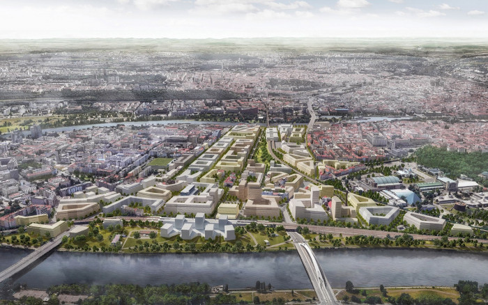 Bubny-Zátory v Holešovicích v Praze čeká radikální proměna