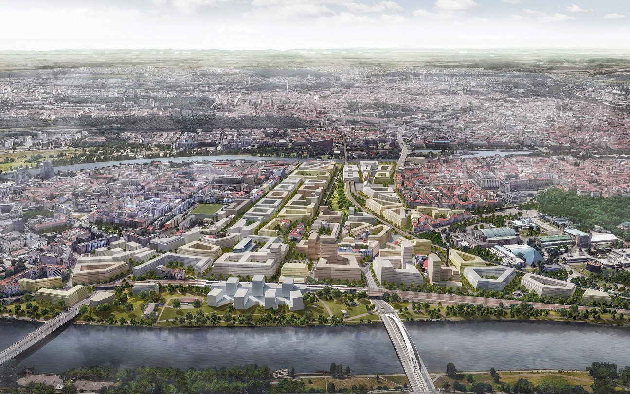 Bubny-Zátory v Holešovicích v Praze čeká radikální proměna