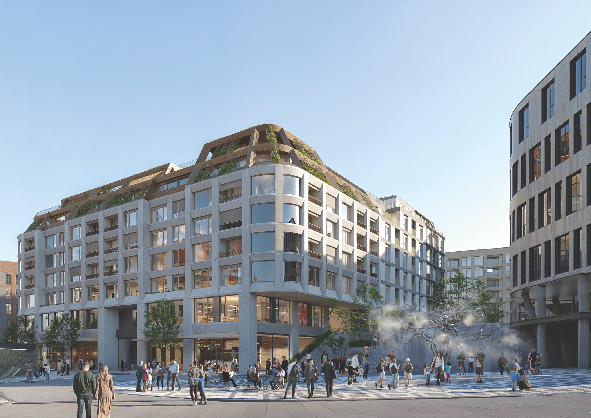 B02 - Aulík Fišer architekti (CZ), Machar & Teichman (CZ), studio reaktor (CZ), Partero (CZ)