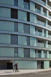 V přízemí Olivy jsou provozovny  (Bytový dům Oliva, A69 architekti)