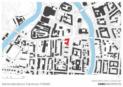 Administartivní centrum Piano, situace, CMC architects a.s.