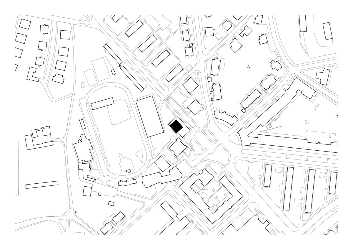 Situace (Nástavba se zahradou v Praze-Dejvicích, Nácházel architekti)