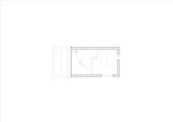 Půdorys 2. NP (Chata Bebech, JANSELF STUDIO)