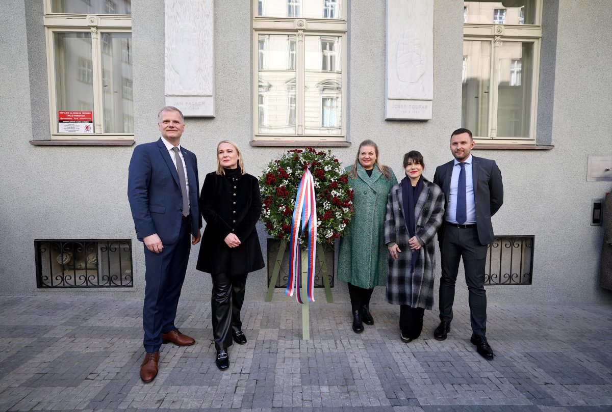 Odhalení pamětních desek 17. 3. 2025