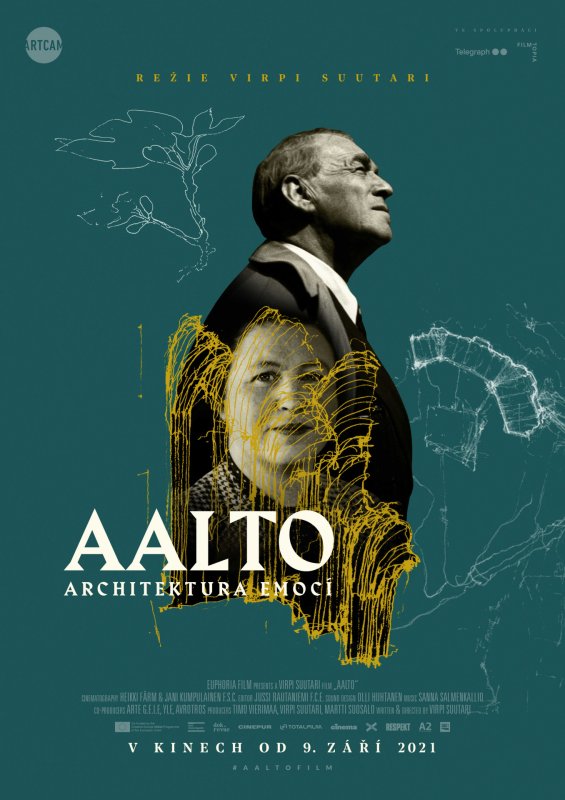 Plakát k filmu Aalto: Architektura emocí,