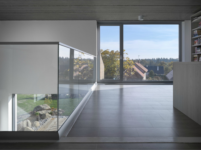 Dům se šikmou střechou ve Struhařově od ateliéru Stempel & Tesar architekti