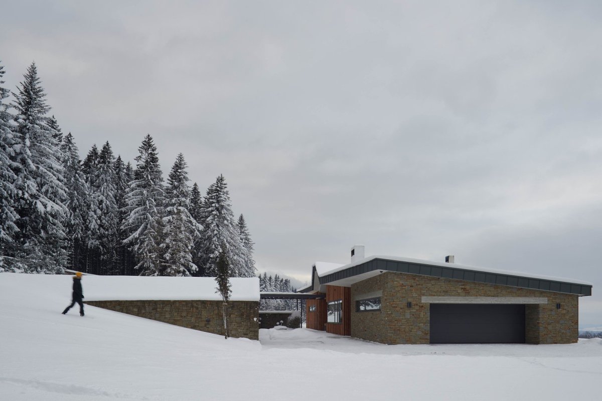 WMA Architects navrhli lesní usedlost v Beskydech
