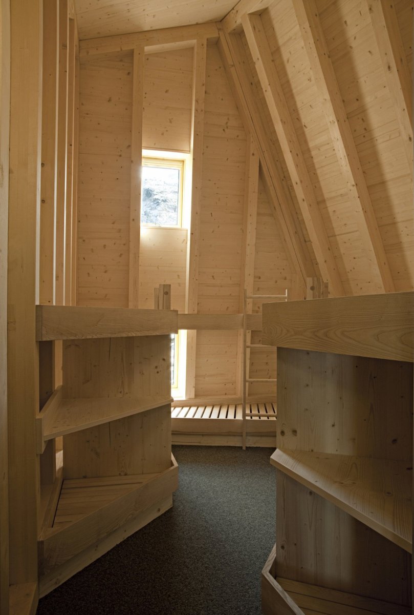 Horská chata Monte Rosa, Bearth & Deplazes Architekten
