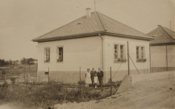 Jeden z rodinných domků v Bratislavě, Liptovská ulice.