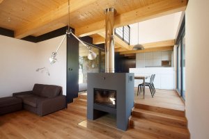 stempel & tesar architekti, Rodinný dvojdům v Českém ráji – foto