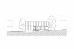 Vila Průhonice, severní pohled, Aulík Fišer architekti