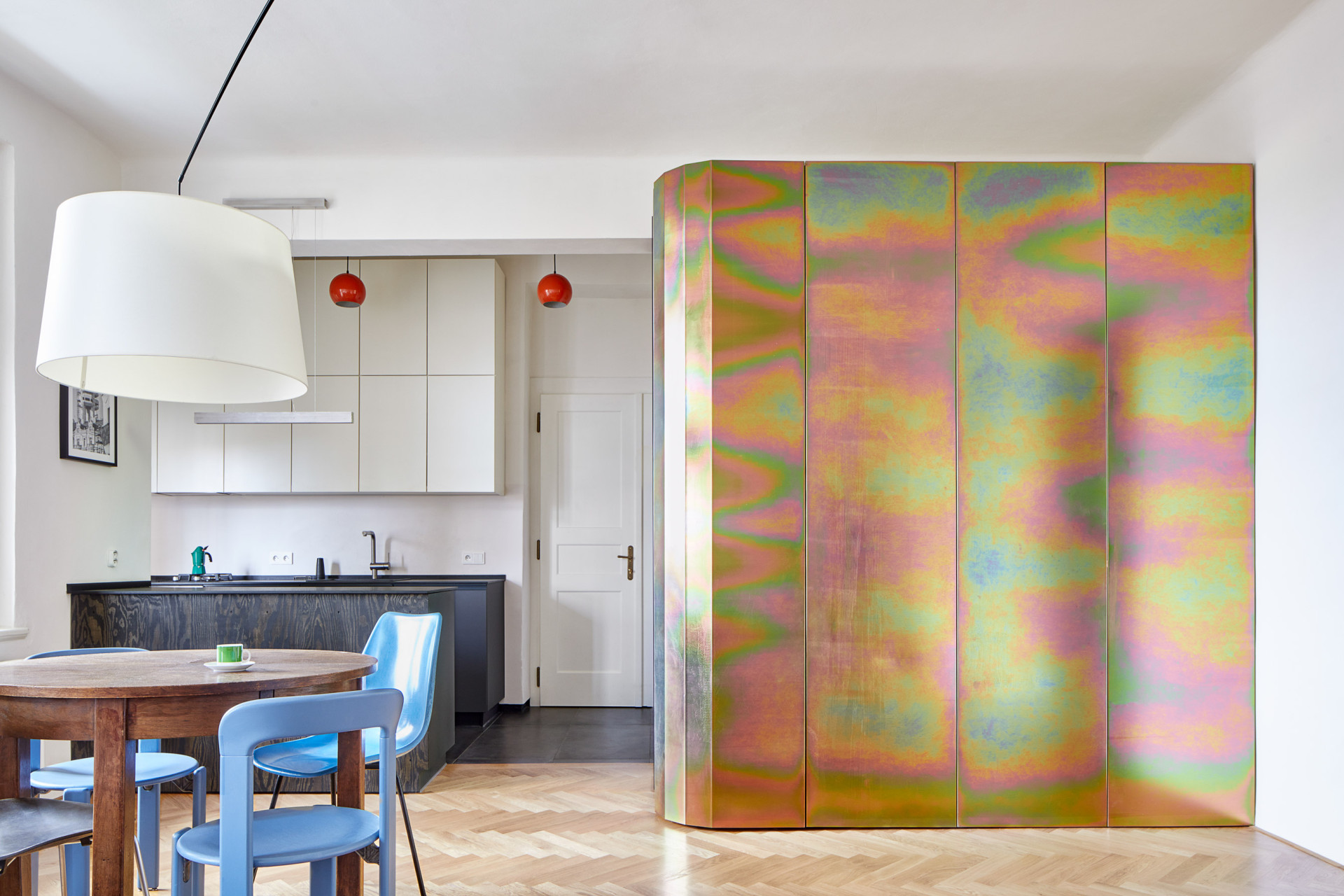 Rekonstrukce bytu v Praze-Nuslích od studia Collarch