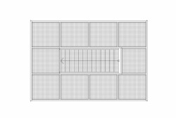 Věž na Dubni, půdorys 10NP, FKF Design