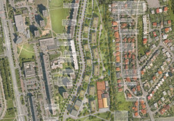 Bytový komplex Andromeda v Košících, vizualizace, re:architekti