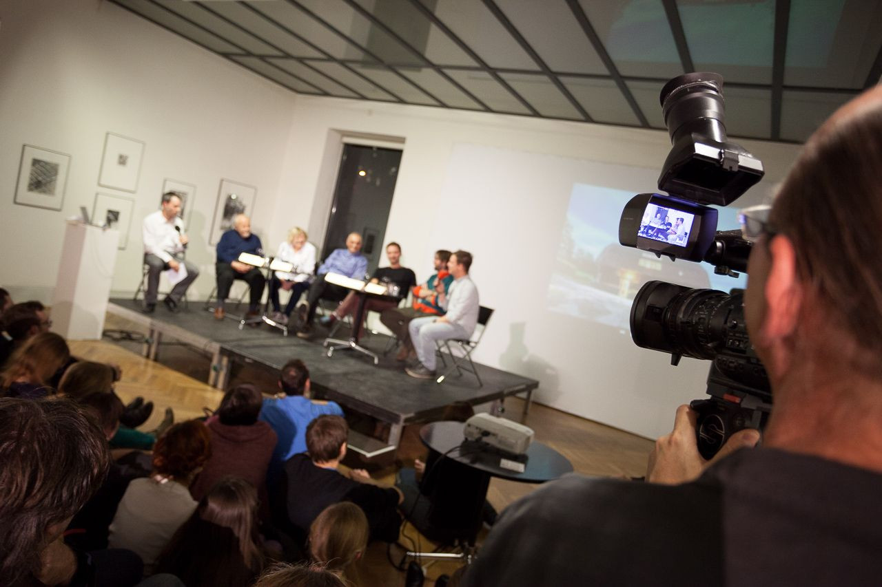 Architekti.cz v Brně, celý panel, foto