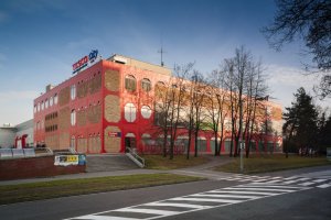 Obchodní dům Prior v Pardubicích navrhla Růžena Žertová