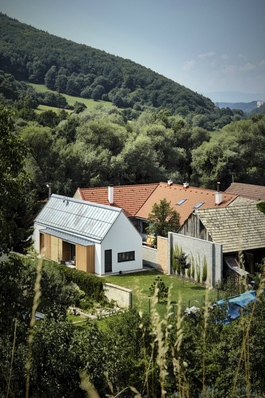 Dřevěný dům Lučatín, Jaro Krobot architekt