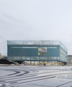 SuperPrior, vítězný návrh. Mezi 47 ateliéry zvítězil tým složený ze studií re:architekti, baukuh z Milána a Ketelbuters a Taverna z Belgie.