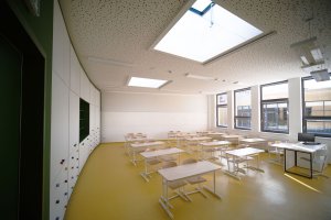 Studio Grulich architekti realizovalo v Líbeznicích pavilon základní školy.