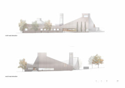 OOPEAA Office for Peripheral Architecture, měděná kaple v Suvela, vizualizace