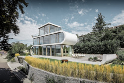 Rodinný dům u Curyšského jezera Flexhouse, architekt Stefan Camenzind (Evolution Design)