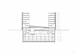 AIRES MATEUS, sídlo firmy EDP, výkres