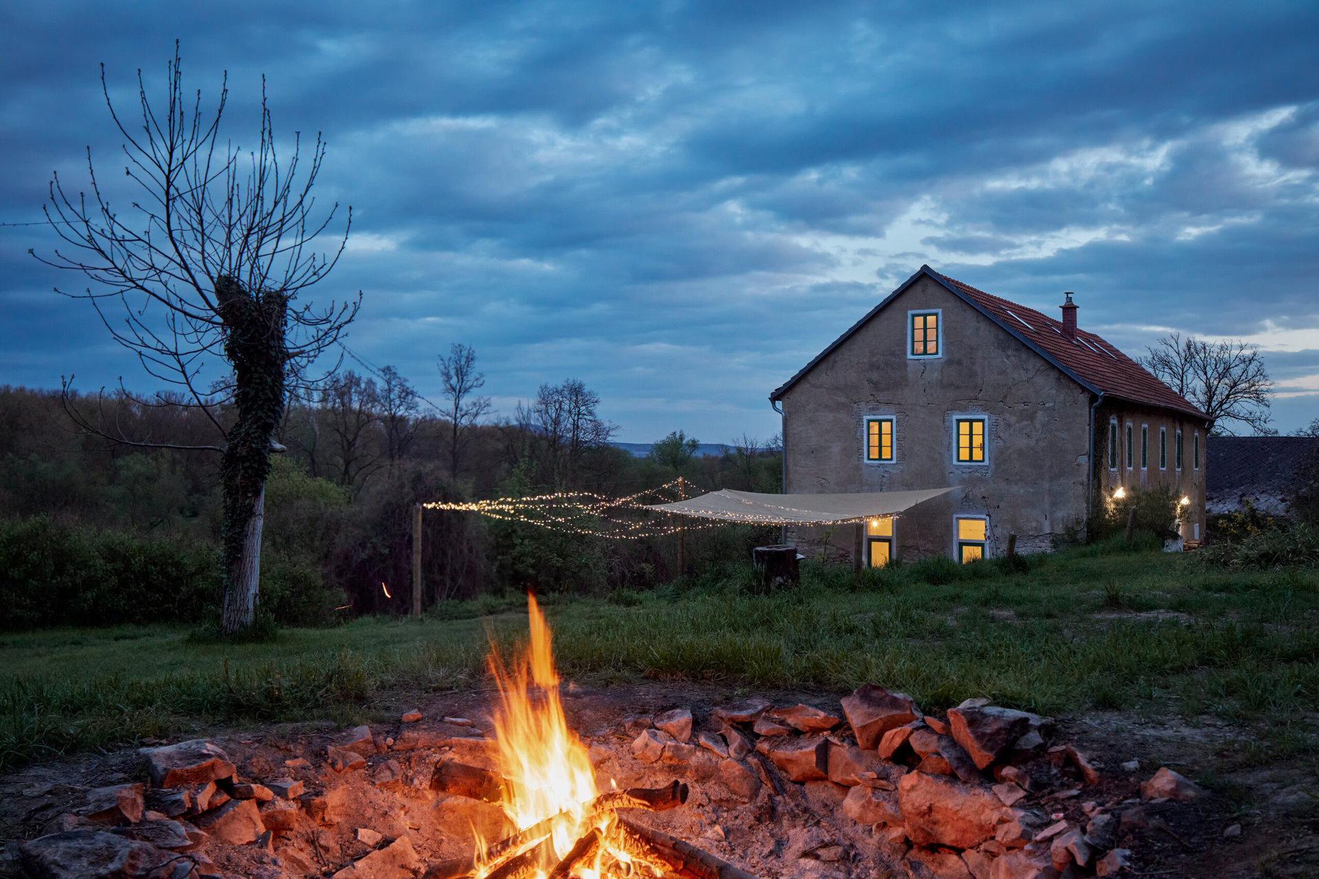Noční klid se na tomto svatebním místě neřeší,... což bývá častá otázka svatebčanů.