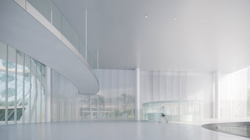 Taichung Green Museumbrary v Tchaj-wanu od japonského ateliéru SANAA 